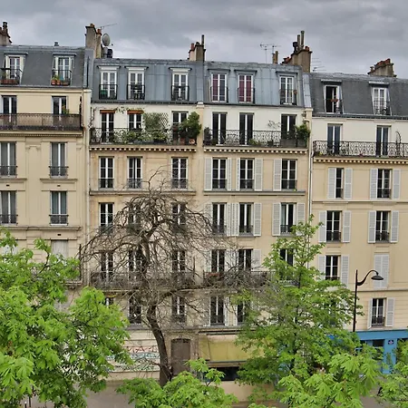 Chaleureux Studio Parisien Lägenhet Paris